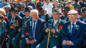 Фотография к новости: Жеңіс-75. Қазақстан ардагерлерін қалай ардақтайды?