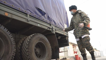 Фотография к новости: Ертіс өңіріндегі әскери бөлімдерде сақтық шаралары күшейтілді﻿ 