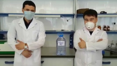 Павлодарлық химиктер тәркіленген спирттен антисептик жасады