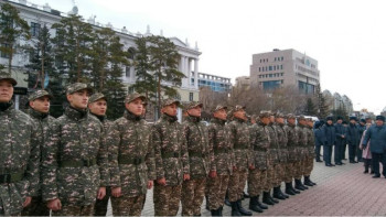 Фотография к новости: Ертіс өңірінде кезектен тыс әскери шақыру басталды