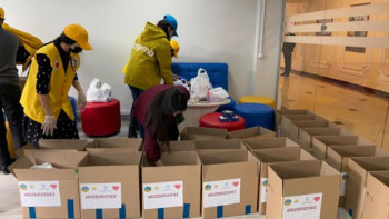 Фотография к новости: Nur Otan 4,5 мыңнан астам отбасын азық-түлікпен қамтамасыз етті