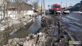 Фотография к новости: Елорданың 37 аумағында су басу қаупі болған