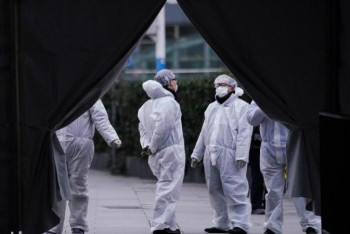 Фотография к новости: Хаменова Атыраудағы ауруханада коронавирус жұқтырған дәрігерлер туралы айтты