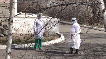 Фотография к новости: Төтенше жағдай. "Алғы шептегі" ақ халаттылар