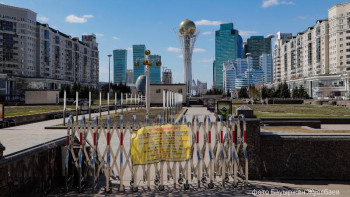 Фотография к новости: Елорда. Карантиндегі көктемгі көшелер