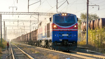 Фотография к новости: ﻿Теміржол арқылы тасымалданған жүк көлемі 2,1% артты