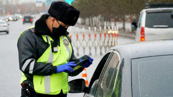 Фотография к новости: Нұр-Сұлтанда 1100 автокөлік ТЖ ережесін бұзған
