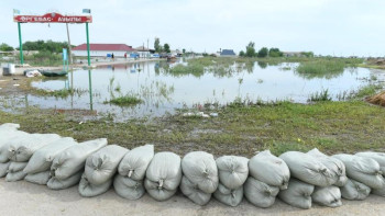 Фотография к новости: Су тасқынын тежеуге жұмсалған күш