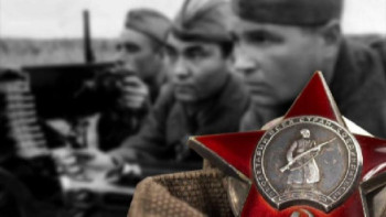 Фотография к новости: Жеңіс-75: Қан майдандағы қазақ қаламгерлері 