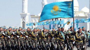 Фотография к новости: Тәуелсіз Қазақстанның Қарулы күштеріне – 28 жыл