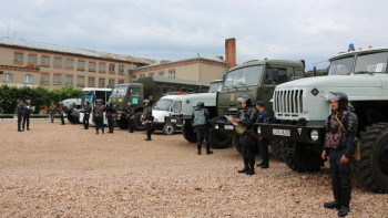 Фотография к новости: Ұлттық ұлан – тыныштықтың қалқаны