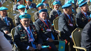 Фотография к новости: Жеңіс - 75: Қанша майдангер бүгінгі мерекенің куәсі болды?