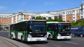 Фотография к новости: №1 автопарк директоры: Жүргізушілер сақтық шараларын қатаң сақтауда 