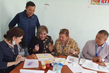 Фотография к новости: Төлебидегі селден 71 адам қауіпсіз жерге көшірілген