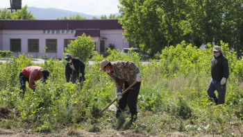 Фотография к новости: Абай-175: Катонқарағайда Абай атындағы сквер ашылады