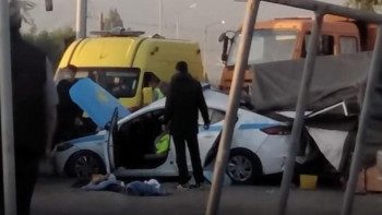 Фотография к новости: Блок-бекеттегі апат: үшінші полиция қызметкері палатаға шығарылды