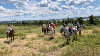 Фотография к новости: Бурабайдағы атты экскурсия 