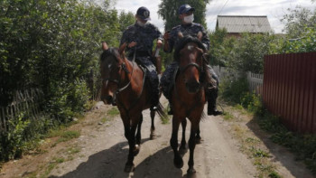 Фотография к новости: Өскемендегі атты патруль бір жарым айда алты қылмыстың бетін ашқан