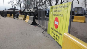 Фотография к новости: Алматының кіреберісіне блок-бекет қайта қойыла ма?