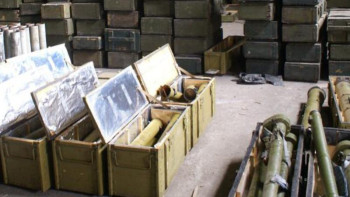 Фотография к новости: Арыста әлі 12 500 тонна оқ-дәрі бар 