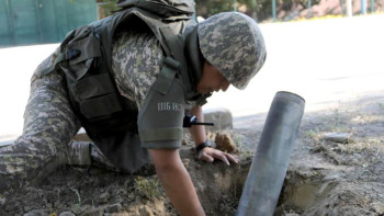 Фотография к новости: Арыста 2 мың тоннадан астам жарылғыш заттың бөлшегі жиналды 