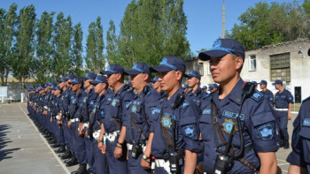 Фотография к новости: Ұлттық ұлан сарбаздарының бір күні  