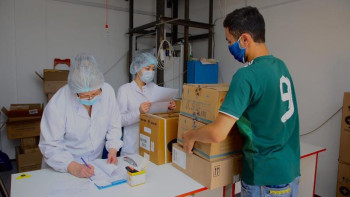 Фотография к новости: Катардан келген гуманитарлық көмек сатылып жатыр ма?