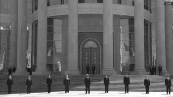 Фотография к новости: Мемлекет басшысы коронавирус пандемиясы құрбандарын еске алды