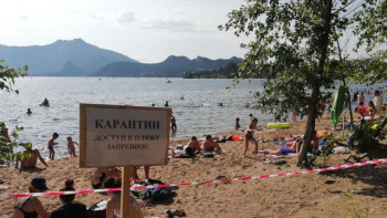 Фотография к новости: Сovid-19: Жағажайда жүргендер жаппай жазаға тартылады