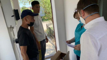 Фотография к новости: Қызылордалық еріктілер үш айда 42 мың маска таратты