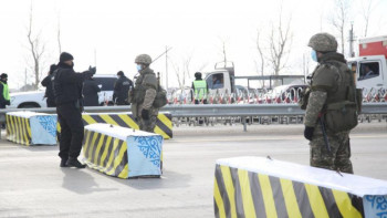 Фотография к новости: Алматының кіреберісіне бекеттер қойылады