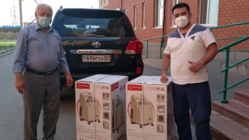 Фотография к новости: Ақмола ауруханаларына тыныс алу аппараттары жеткізілуде 