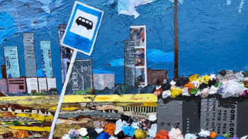 Фотография к новости: Елордада полиэтилен пакеттерінен жасалған арт-нысан ашылды