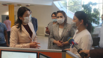 Фотография к новости: Шымкентте 112 Call орталығы ашылды