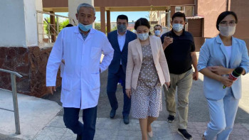 Фотография к новости: Ажар Ғиният: Басты мақсатымыз – емханалардың дайындығы