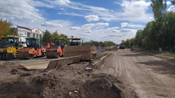 Фотография к новости: Майқұдықта ауқымды жол жөндеу жұмыстары жүргізілуде