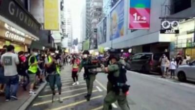 Гонконг тұрғындары қайтадан шеруге шықты