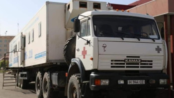 Фотография к новости: «Мобильді емхана» шалғай ауылдарға аттанды 