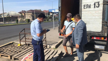 Фотография к новости: Шымкентте ретсіз сауда орындарында рейд ұйымдастырылды