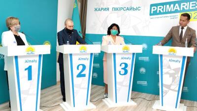Праймериз: Алматы тұрғындары дебатқа қатысушыларға тікелей сұрақ қоя алады 