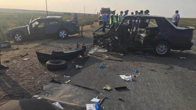Түркістан облысында жол апатынан 3 адам қаза тапты