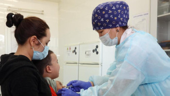 Фотография к новости: Екпені ең бірінші өзіміз салдырдық – медбике  