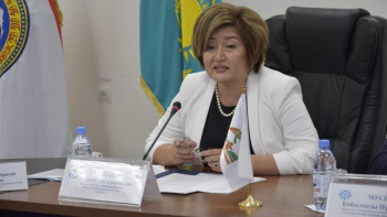 Фотография к новости: Кәсіподақпен келісім жасаған жұмысшының құқығы үнемі қорғалуда - Зәуреш Өмірбаева 