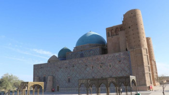 Фотография к новости: Қожа Ахмет Ясауи кесенесінің сараптау жұмыстары жыл соңында анықталады