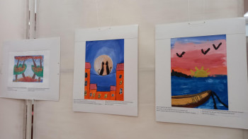 Фотография к новости: Қарағандыда ерекше балалардың айрықша көрмесі ашылды