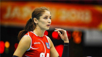 Фотография к новости:  Кристина Карапетян: Волейболда әдемі қазақ қыздары өте көп