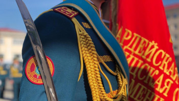 Фотография к новости: Ұлттық ұлан Тағзым эстафетасын тәмамдады