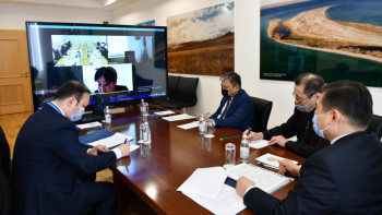 Фотография к новости: Нұр-Сұлтан мен Ұлан-Батыр екіжақты ынтымақтастықты талқылады