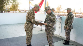 Фотография к новости: Жауынгерлер үйлеріне қайтып жатыр 