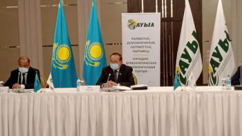 Фотография к новости: Саяси партия ретінде алдағы сайлауға қатысуға мүдделіміз – Әли Бектаев